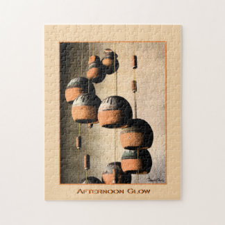 Southwestern Spiraled Clay Wind Chimes Still Life Jigsaw Puzzle