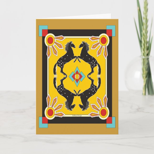 Southwestern Spirit Appaloosa Card (Front)