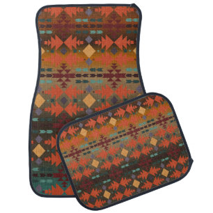 Southwestern Style Beautiful Pattern Car Floor Mat