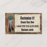 Southwestern Style Business Card at Zazzle