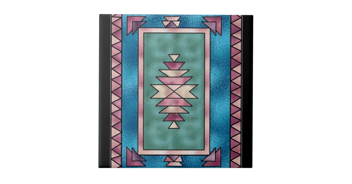 Southwestern Style ceramic tile | Zazzle