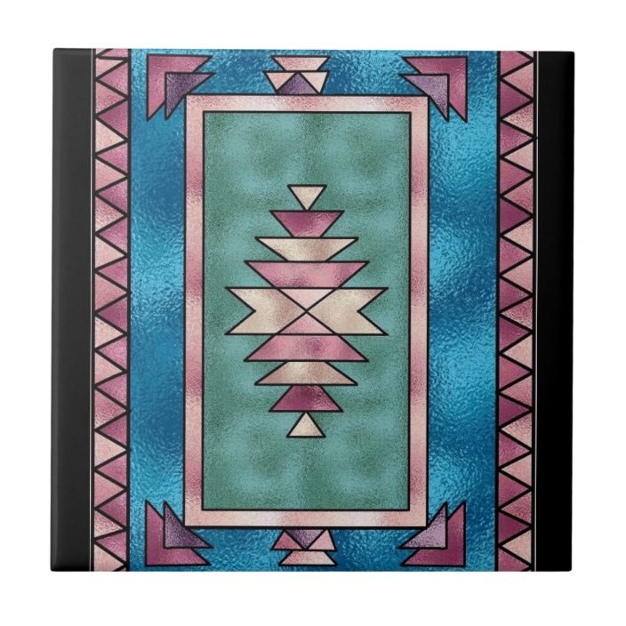 Southwestern Style ceramic tile | Zazzle.com