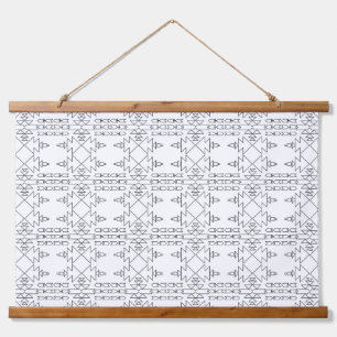 Southwestern Style Line Art You Color Hanging Tapestry