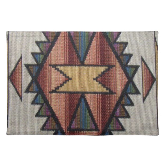 Southwestern Style Pattern place mat (Front)
