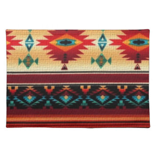 Southwestern Style pattern place mat