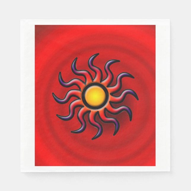 SOUTHWESTERN SUN PAPER NAPKINS (Front)
