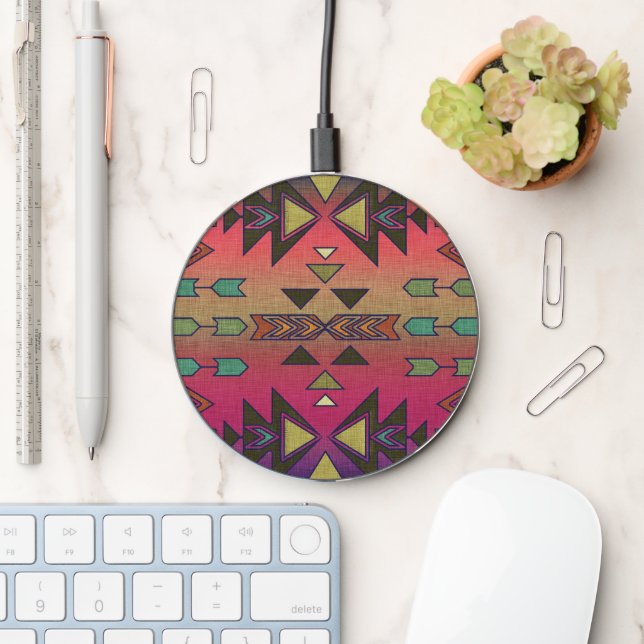 Southwestern Sunset Beautiful  Wireless Charger (Desk)