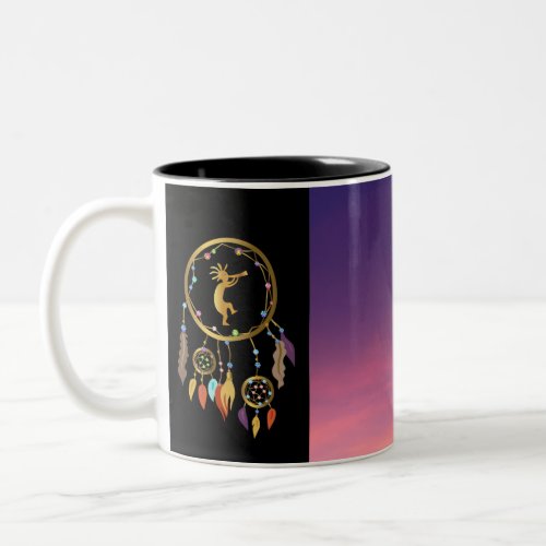 Southwestern Sunset Kokopelli Dreamcatcher Mug