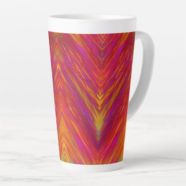 Southwestern Sunsets Latte Mug (Right Angle)