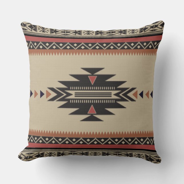 Southwestern Throw Pillow (Front)