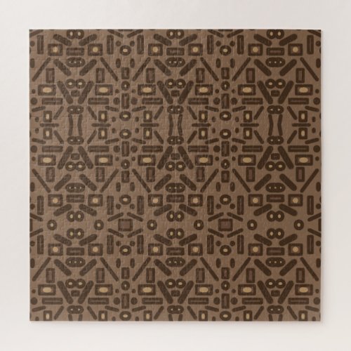 Southwestern Tribal Abstract Pattern Art Design  Jigsaw Puzzle