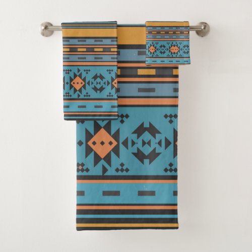 Southwestern Tribal Bath Towel Set