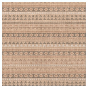 Southwestern Tribal Linen Stripe Fabric