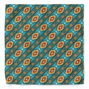 Southwestern tribal pattern bandana