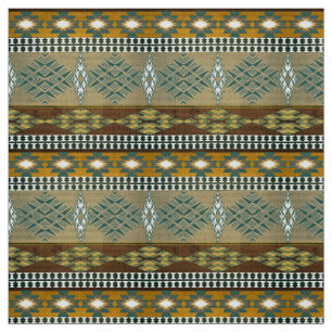 Southwestern tribal pattern fabric