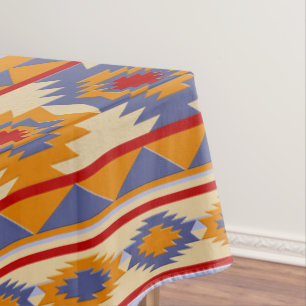 Southwestern tribal pattern tablecloth