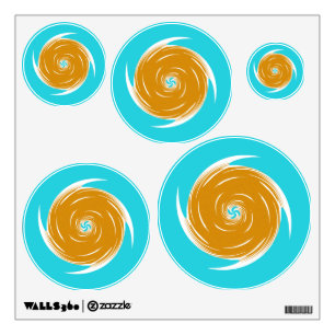 Southwestern Twirl Pattern Wall Decal