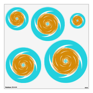 Southwestern Twirl Pattern Wall Decal