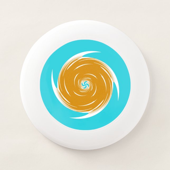 Southwestern Twirl Pattern Wham-O Frisbee (Front)