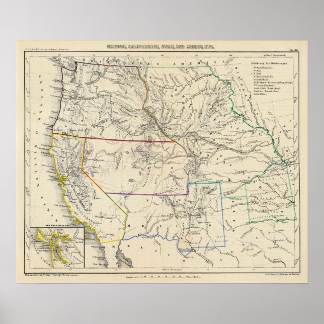 Southwestern United States Poster (Front)