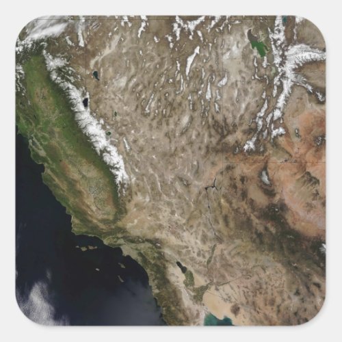 Southwestern United States Square Sticker