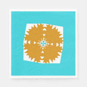 Southwestern Vibes Multi-Color Pattern Napkins