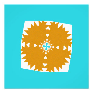Southwestern Vibes Multi-Color Pattern Photo Print