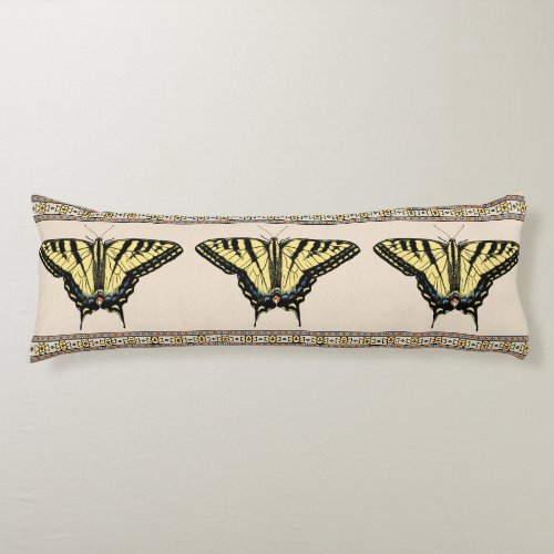 Southwestern Yellow Swallowtail Butterfly Body Pillow