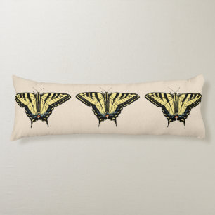 Southwestern Yellow Swallowtail Butterfly Body Pillow