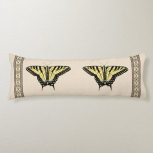 Southwestern Yellow Swallowtail Butterfly Body Pillow