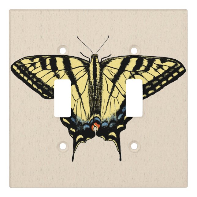 Southwestern Yellow Swallowtail Butterfly   Light Switch Cover (Front)
