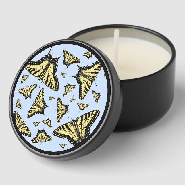 Southwestern Yellow Swallowtail Butterfly  Mini Candle Favors (Corner)
