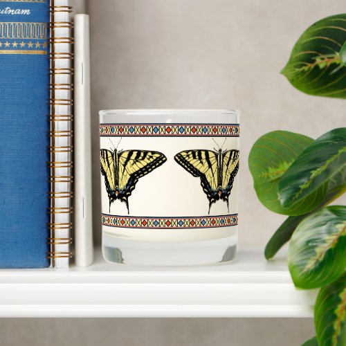 Southwestern Yellow Swallowtail Butterfly Scented Candle