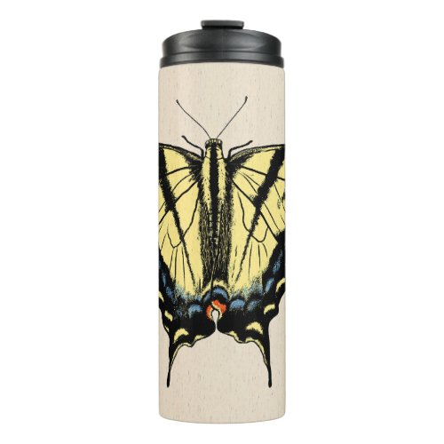 Southwestern Yellow Swallowtail Butterfly   Thermal Tumbler