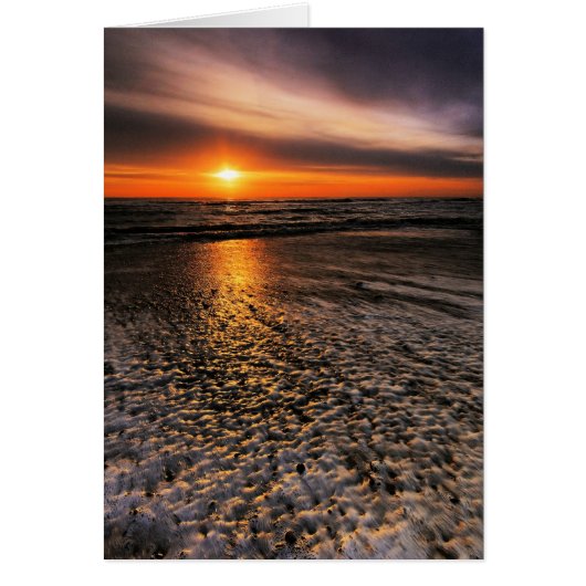 Southwold Beach Sunrise 7. Cards (Front)
