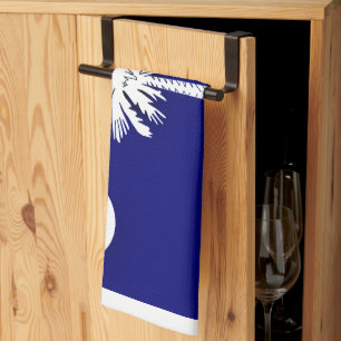 Soutnh Carolina's Flag Kitchen Towel