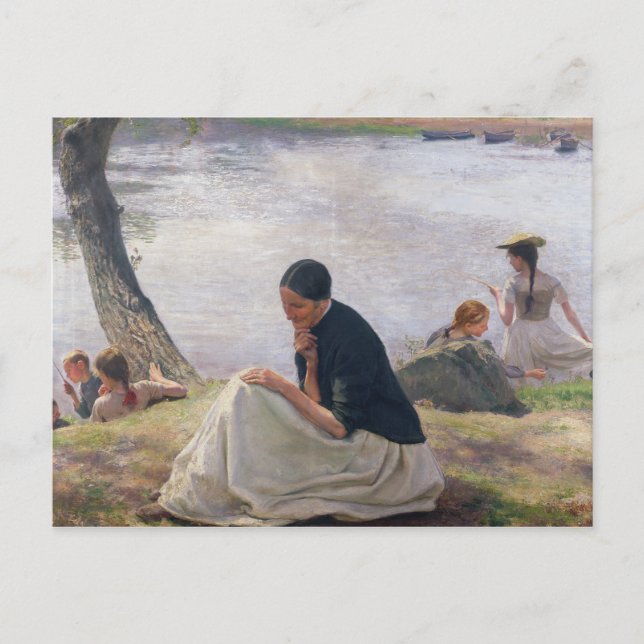 Souvenir, 1891 postcard (Front)