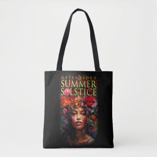 Souvenir 2023 Greensboro Summer Solstice Festival Tote Bag