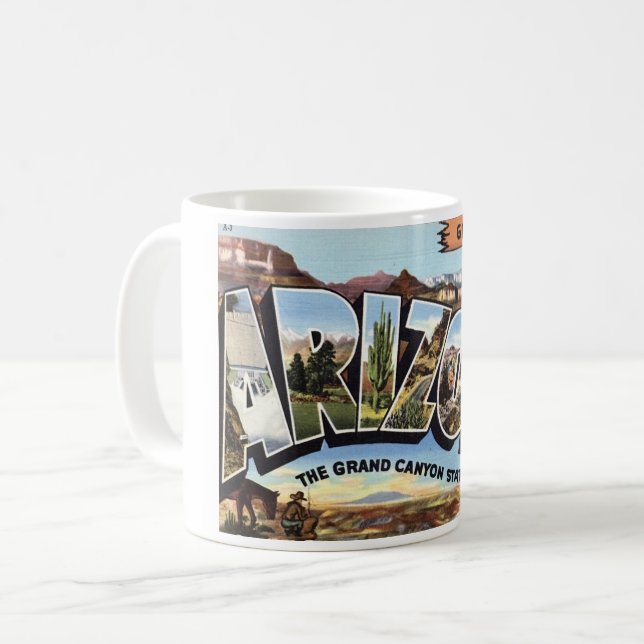 Souvenir Arizona Coffee Mug (Front Left)