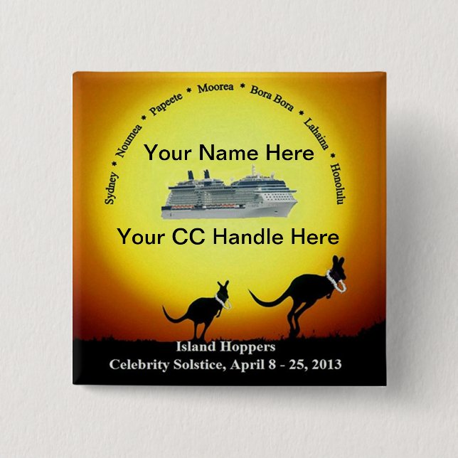 Souvenir Button (Front)