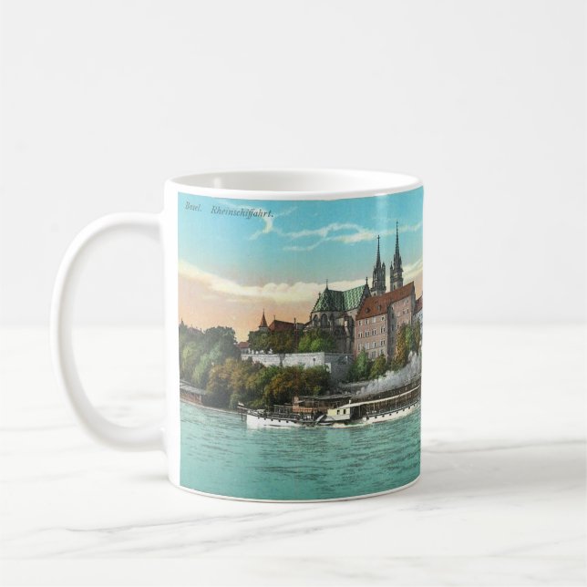Souvenir Coffee Mug - Basel, Switzerland (Left)