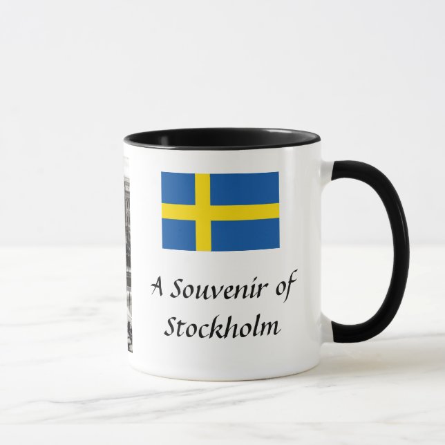 Souvenir Coffee Mug - Stockholm, Sweden (Right)