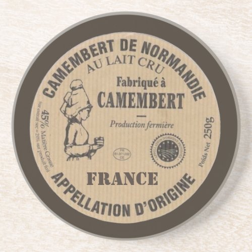 Souvenir de France  Le camembert Coaster