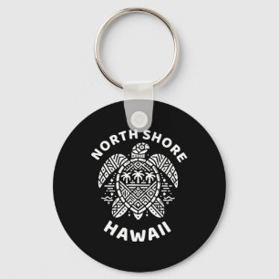 Souvenir From North Shore Oahu Hawaii Hawaiian Sur Keychain
