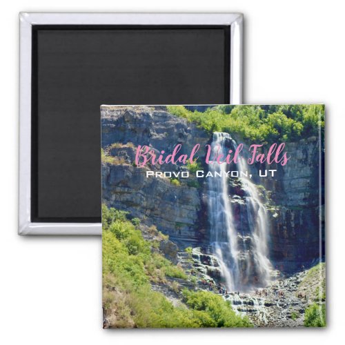 Souvenir MagnetBridal Veil Falls UT Magnet