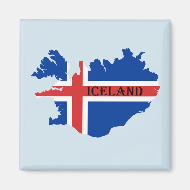 Souvenir magnet from Iceland (Front)