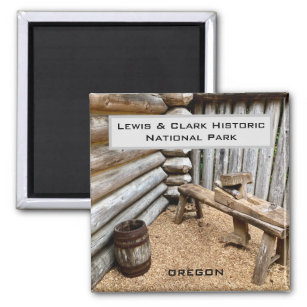 Souvenir Magnet: Lewis & Clark Nat'l Historic Park Magnet