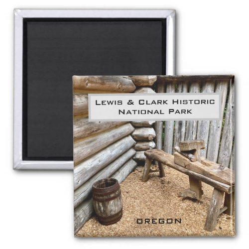 Souvenir Magnet Lewis  Clark Natl Historic Park Magnet