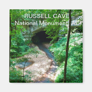 Souvenir Magnet-Russell Cave National Monument Magnet