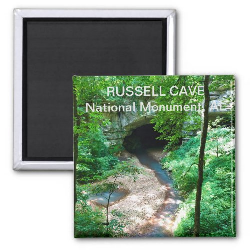Souvenir Magnet_Russell Cave National Monument Magnet